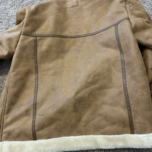 Urban Outfitters Brown Shearling Jacket - Picture 7 of 7